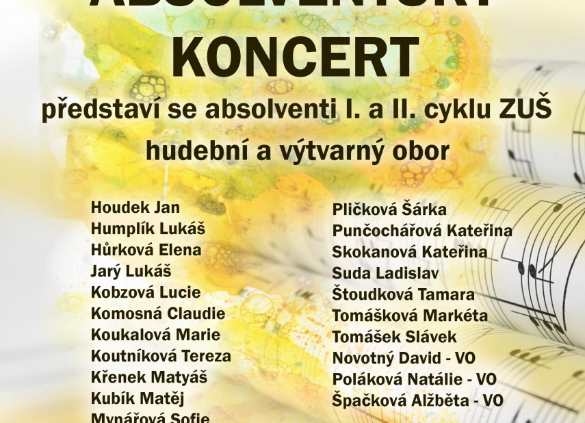 ABSOLVENTSKÝ KONCERT 1