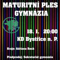 44. MATURITNÍ PLES GYMNÁZIA