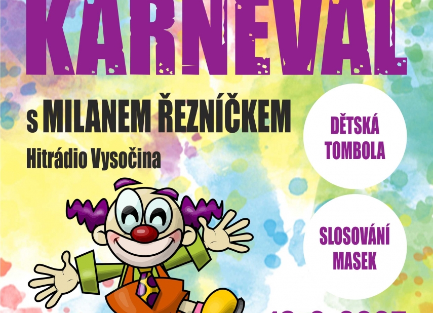 DĚTSKÝ KARNEVAL 2025