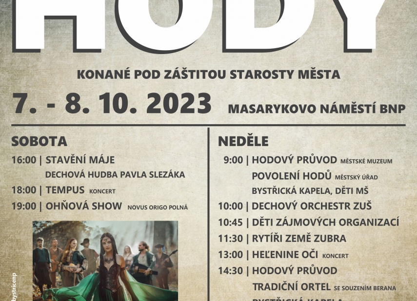 BYSTŘICKÉ HODY 2023