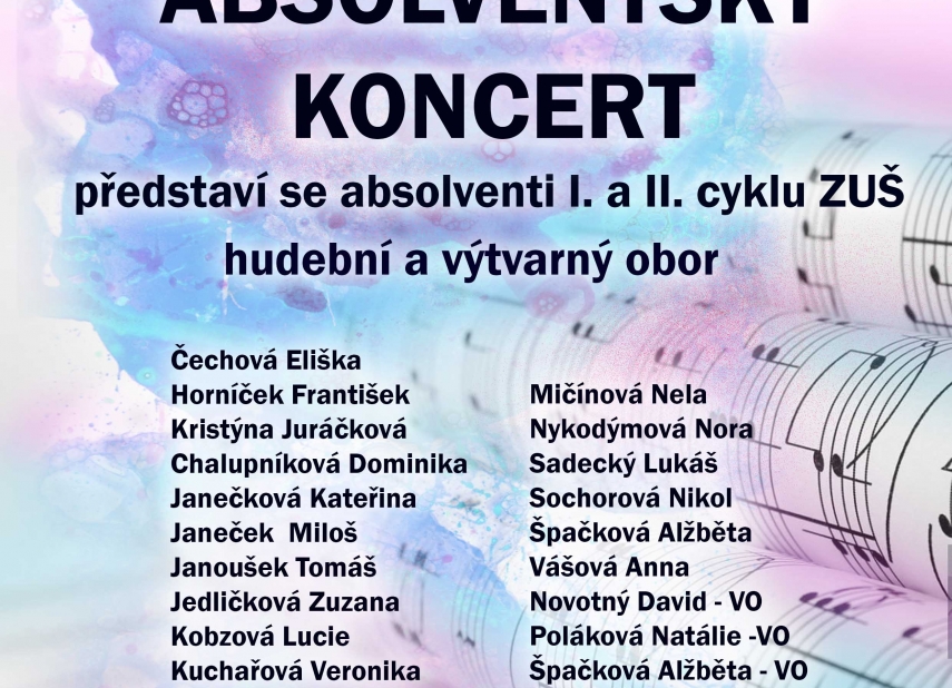 ABSOLVENTSKÝ KONCERT 2