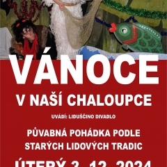 VÁNOCE V NAŠÍ CHALOUPCE