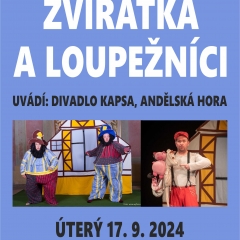 ZVÍŘÁTKA A LOUPEŽNÍCI